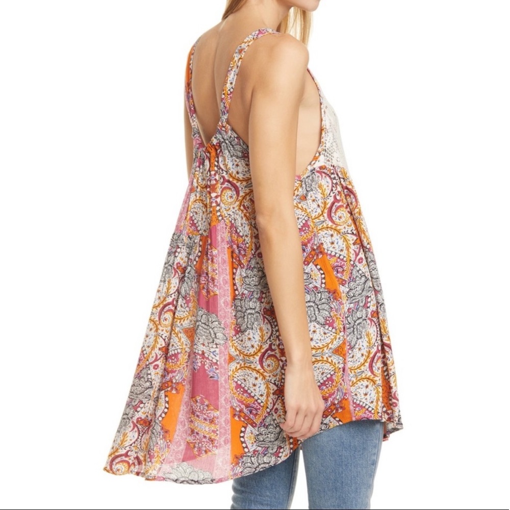 Free People Count Me In Trapeze Mini Dress - Picture 3 of 5